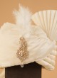 Classy Wedding Wear Cream Turban